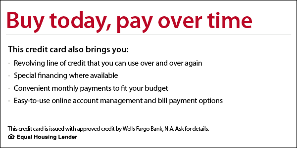 Image of Flexible Jewelry Financing - Buy Now, Pay Later with Wells Fargo Credit